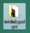 解壓完成的 Infolink.gadget 資料夾
